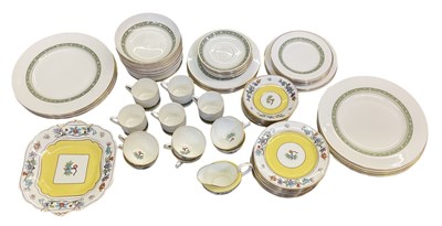 Lot 649 - ROYAL DOULTON; a part dinner service,...