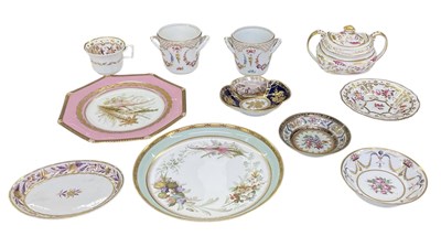 Lot 653 - Eleven pieces of assorted 19th century and...