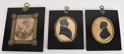 Lot 262 - A pair of late 19th/early 20th century black...
