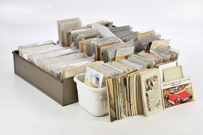 Lot 1728 - An extensive collection of assorted postcards,...