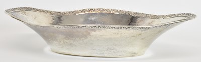 Lot 1068 - G A DAHLGREN; a Swedish 830 grade silver oval...