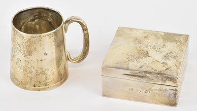 Lot 1126 - HENRY WILLIAMSON LTD; a George V hallmarked...