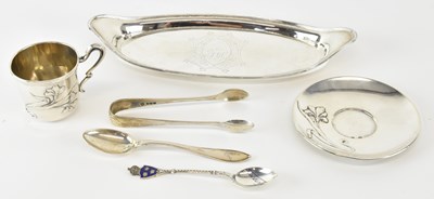 Lot 1092 - JAMES YOUNG; a George III hallmarked silver...
