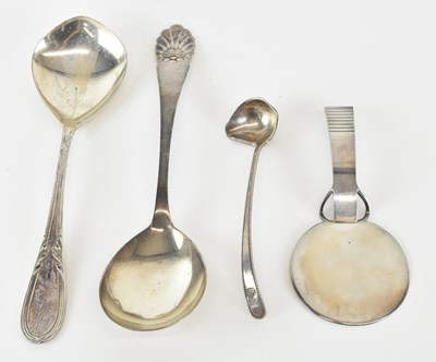 Lot 1123 - IN THE STYLE OF GEORG JENSEN; a Scandinavian...