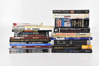 Lot 1740 - JAMES BOND; a collection of twenty-four books...