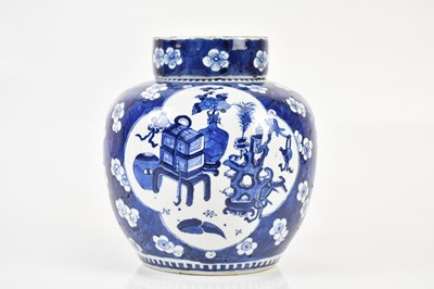 Lot 70 - A 19th century Chinese blue and white...