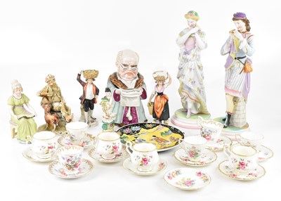 Lot 1617 - An assortment of ceramics including a pair of...