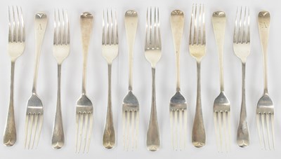 Lot 1046 - CHARLES BOYTON & SONS; a set of six Edward VII...