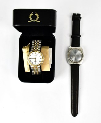 Lot 1019 - Two gentlemen's wristwatches, comprising a...