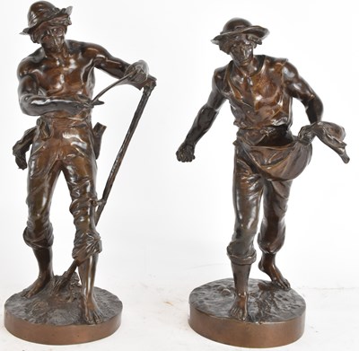 Lot 727 - AFTER JEAN GAUTHERIN (1840-1890); a pair of...