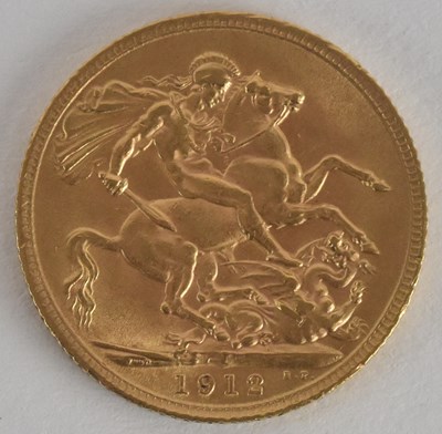 Lot 1677 - A Victoria full sovereign, 1912.
