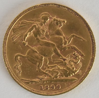 Lot 1681 - A Victoria full sovereign, 1899.