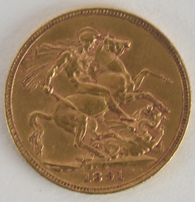 Lot 1683 - A Victoria full sovereign, 1891.
