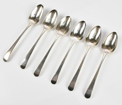 Lot 1121 - RICHARD CROSSLEY; four George III hallmarked...