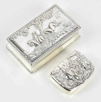 Lot 1191 - An Edward VII imported hallmarked silver...