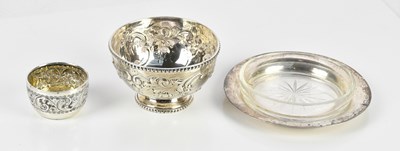 Lot 1269 - GEORGE UNITE; a Victorian hallmarked silver...
