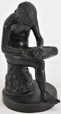 Lot 761 - AFTER THE ANTIQUE; a small circa 1900 bronze...