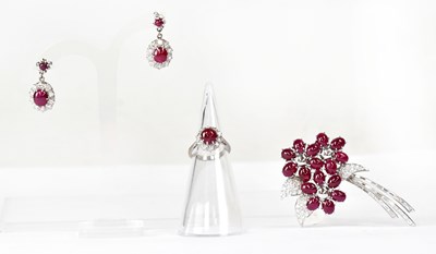 Lot 907 - GARRARD & CO; an important 1980s white metal...