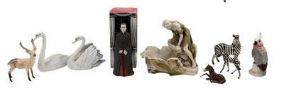 Lot 638 - ROYAL DUX; a Bohemian porcelain figural...