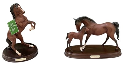Lot 640 - ROYAL DOULTON; a boxed ceramic figure group of...
