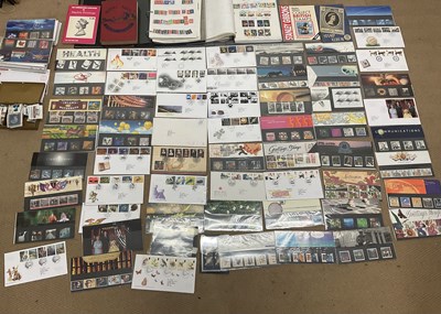 Lot 248 - A collection of stamps and First Day Covers,...