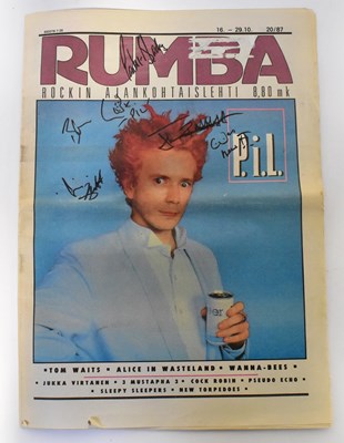 Lot 543 - PUBLIC IMAGE LTD (P.I.L.); a copy of 'Pumba'...