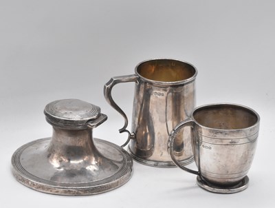 Lot 494 - A late Victorian hallmarked silver christening...