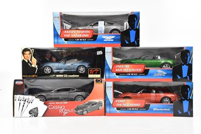 Lot 1761 - JAMES BOND; three 40th anniversary scale model...