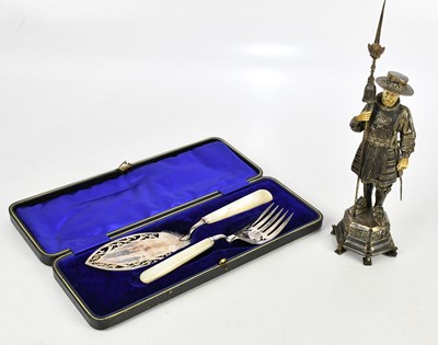 Lot 1059 - T C & S Son Ltd; an imported sterling silver...