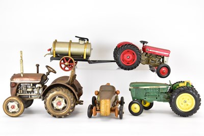 Lot 306 - Three models comprising a John Deere example,...