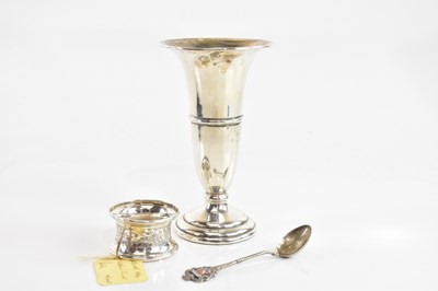 Lot 1078 - An Elizabeth II loaded hallmarked silver...