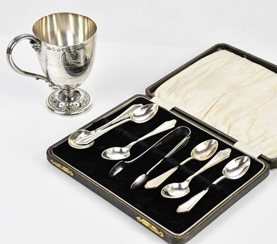 Lot 1266 - ELKINGTON & CO; a Victorian hallmarked silver...