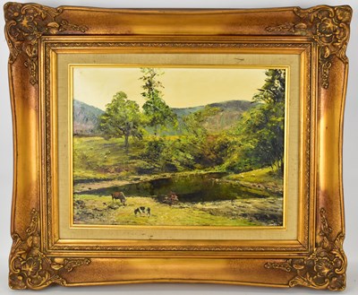 Lot 609 - UNATTRIBUTED; an early 20th century oil on...