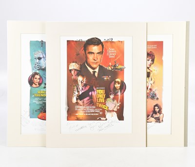 Lot 1770 - JAMES BOND; JEFF MARSHALL, three signed...