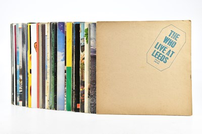 Lot 1237 - A collection of forty vinyl records, to...