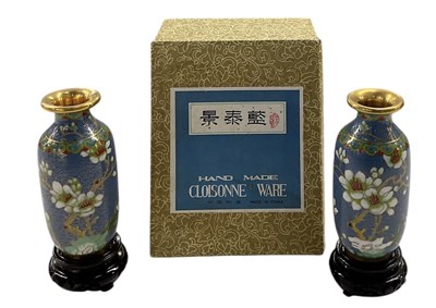 Lot 797 - A cased pair of early 20th century Chinese...