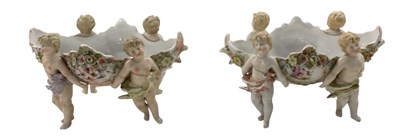 Lot 659 - A pair of early 20th century Continental...