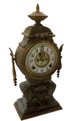 Lot 145 - ANSONIA CLOCK CO; a late 19th/early 20th...