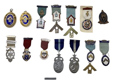 Lot 374 - MASONIC INTEREST; seven assorted Masonic...