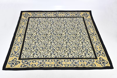 Lot 721 - CHRISTIAN DIOR; a black cream and gold 100%...