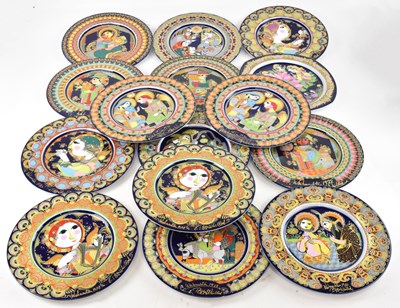 Lot 1710 - BJORN WIINBLAD FOR ROSENTHAL; fifteen assorted...
