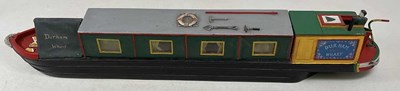 Lot 102 - A scratch built model Durham Wharf barge,...