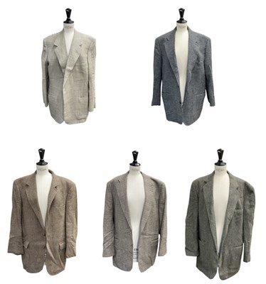 Lot 573 - Five gentleman's tweed jackets including Paul...