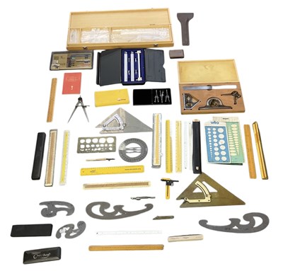 Lot 317 - A quantity of assorted technical drawing...