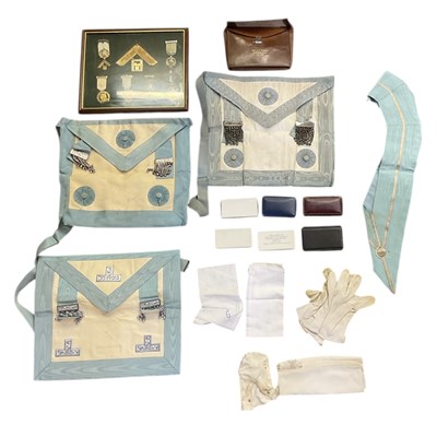 Lot 375 - MASONIC INTEREST; a quantity of Masonic...