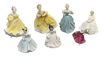Lot 632 - ROYAL DOULTON; a collection of seven ceramic...
