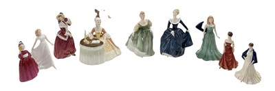 Lot 630 - ROYAL DOULTON; a collection of eight ceramic...