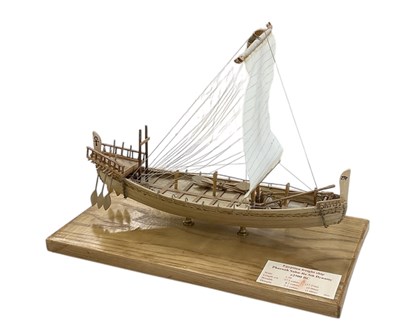 Lot 392 - A modern kit built 1:50 scale ship, 'Egyptian...