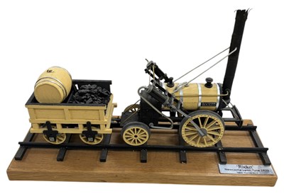 Lot 388 - A modern kit built model, 'Rocket', Newcastle...