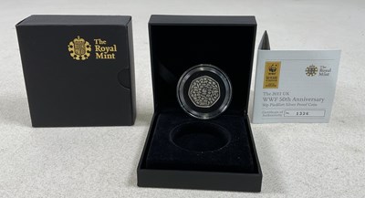 Lot 471 - ROYAL MINT; a 2011 WWF 50th Anniversary 50p...